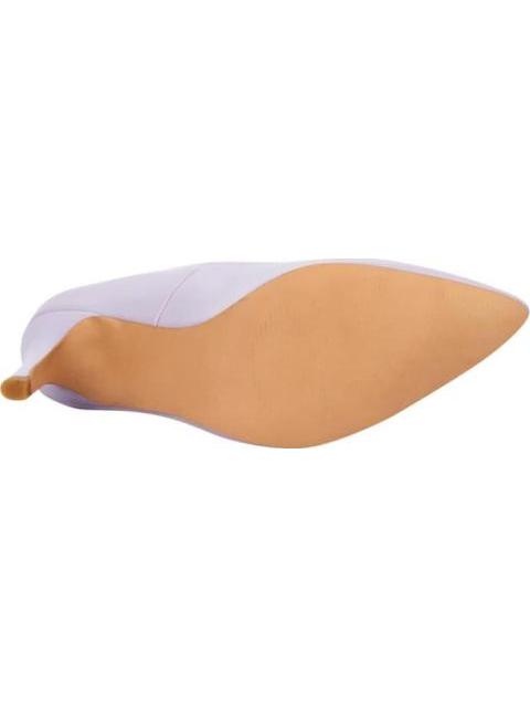 ZAPATILLA CHAROL TACON MEDIO LILA YAELI