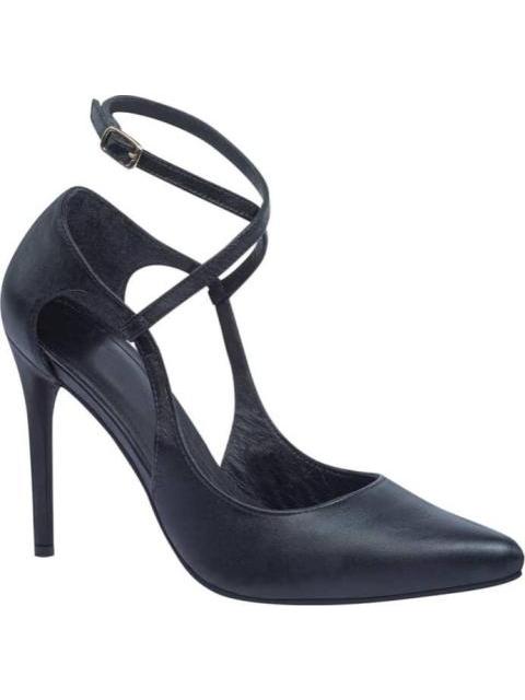 ZAPATILLA TACON ALTO NEGRO SCHATZ