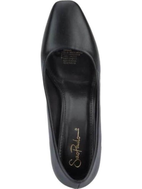 ZAPATILLA TACON MEDIO NEGRO SAO PAULO