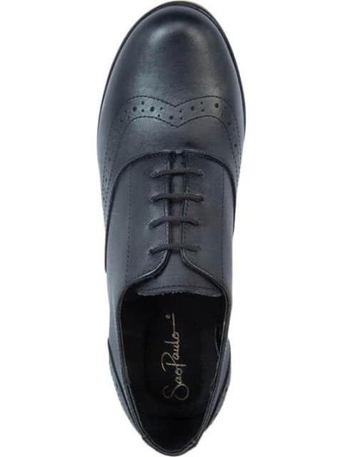 ZAPATO BOSTONIANO DE PIEL NEGRO SAO PAULO