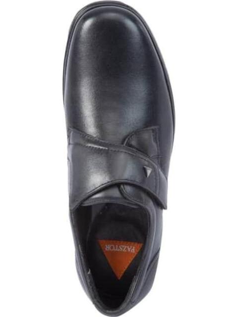 ZAPATO CASUAL CON VELCRO NEGRO CALZADO PAZSTOR