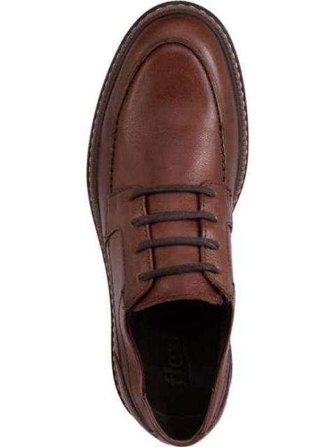 ZAPATO CASUAL DE PIEL CAFE FLEXI
