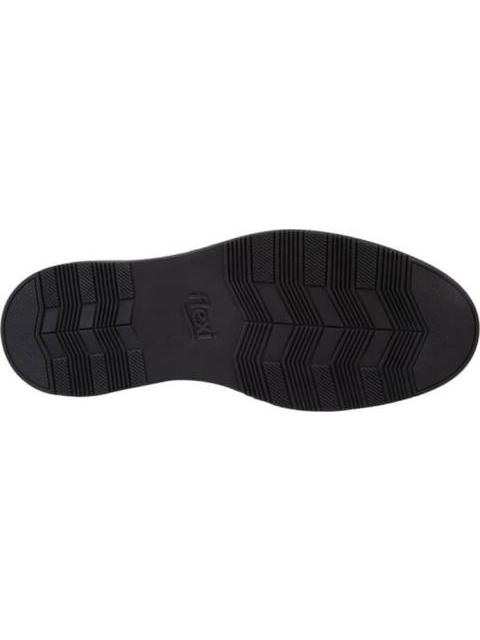 ZAPATO CASUAL DE PIEL CAFE FLEXI