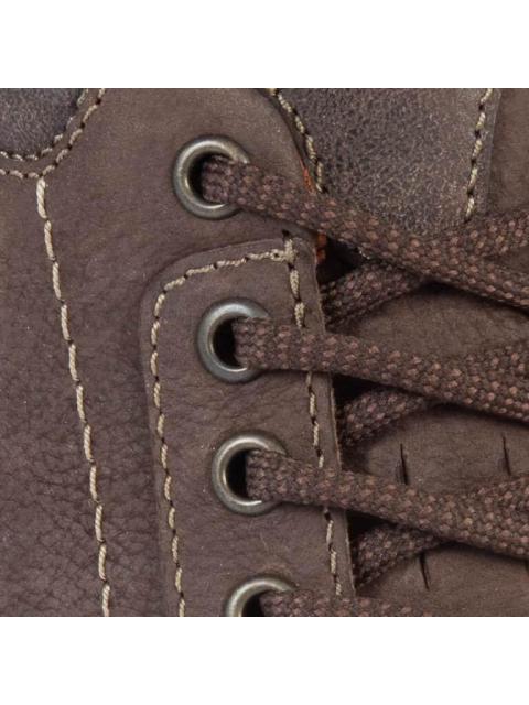 ZAPATO HIKER DE PIEL CAFE FLEXI