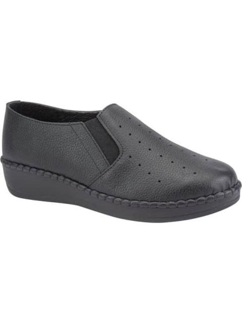 ZAPATO SLIP ON ARTESANAL NEGRO SHOSH CONFORT