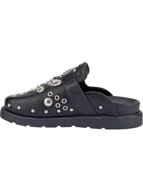 ZAPATO ZUECO CON ESTOPEROLES NEGRO BELINDA PEREGRIN