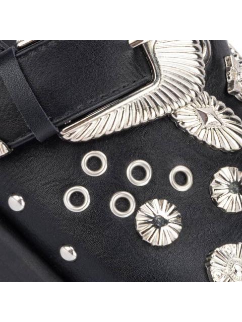 ZAPATO ZUECO CON ESTOPEROLES NEGRO BELINDA PEREGRIN