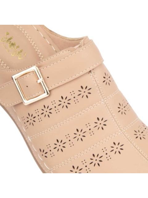 ZUECO PERFORADO NUDE SHOSH CONFORT